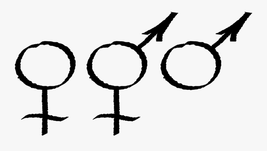 Male Symbol 20, Buy Clip Art - Male Male Female, Transparent Clipart