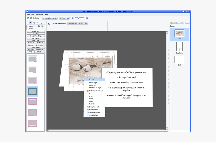 Program To Make Invitations, Transparent Clipart