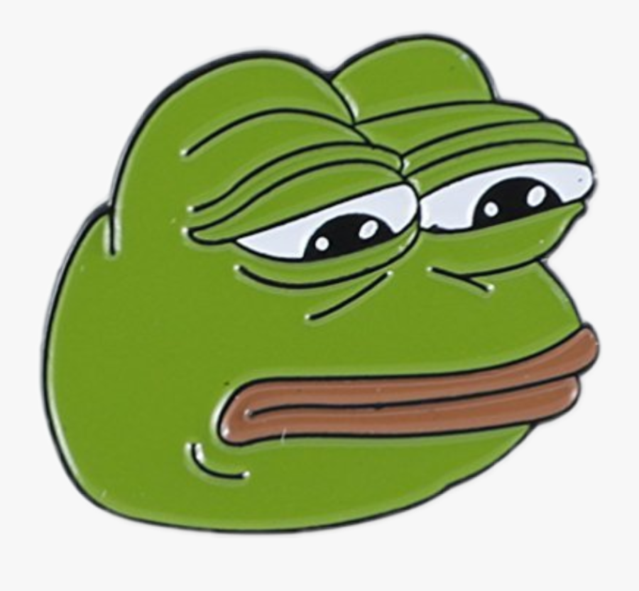 ##meme #pepethefrog #pepe #frog #depressed #fat #ugly - Pepe The Frog Depressed, Transparent Clipart