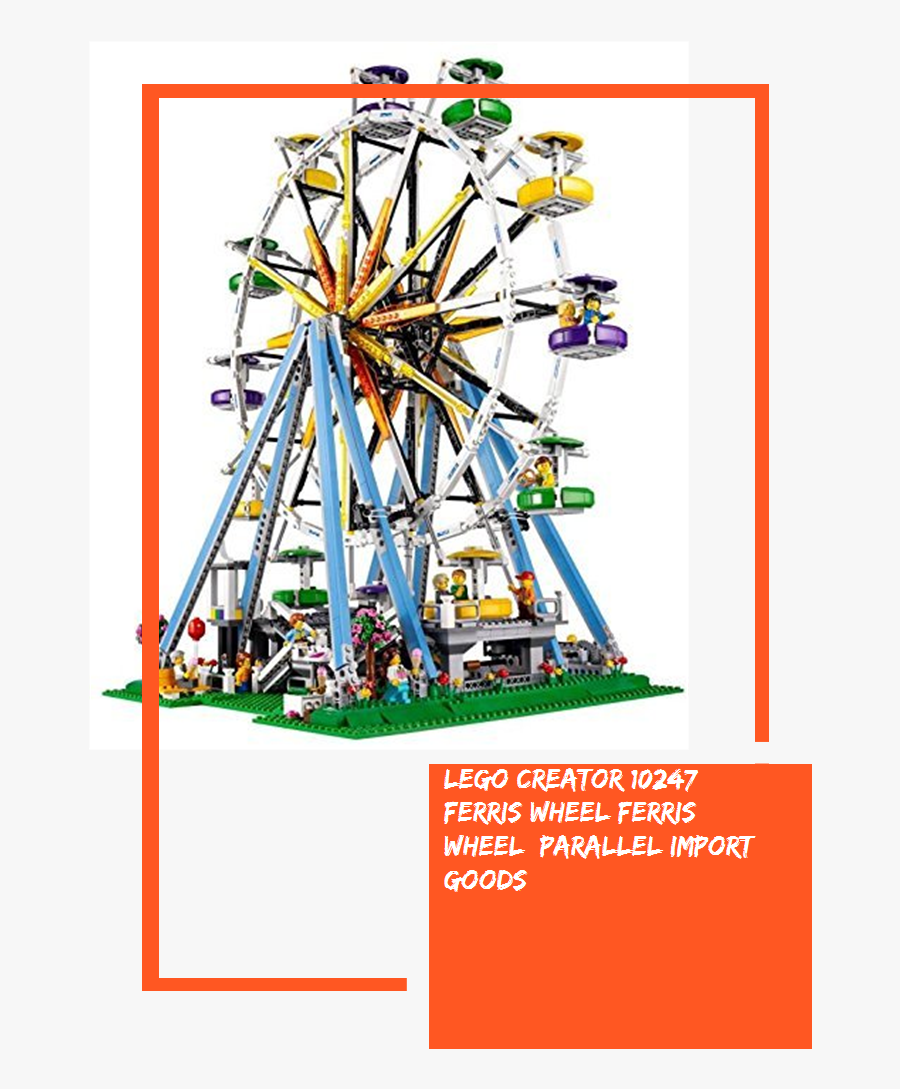 Lego Creator 10247 Ferris Wheel Ferris Wheel [parallel - 乐高 摩天 轮, Transparent Clipart