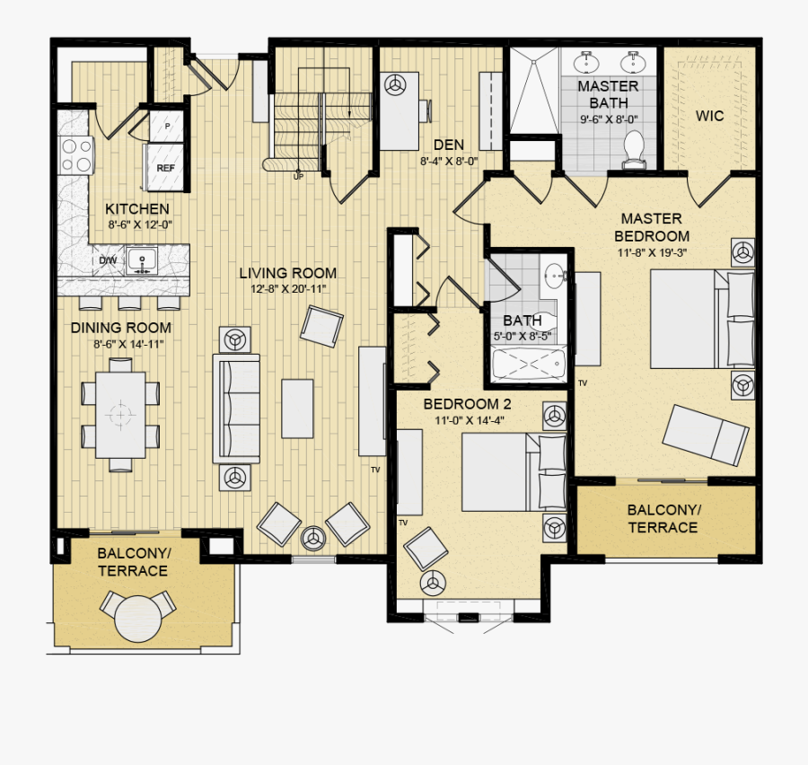 23 Luxury 2 Bedroom Floor Plans Top Inspiration 