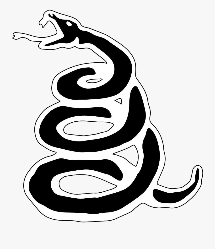 Black Album Snake, Transparent Clipart