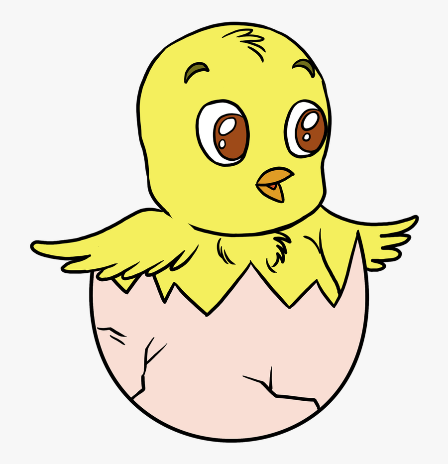 Easy Drawing Guides On Twitter Learn To Draw A Great - Easy Easter Drawing Chick, Transparent Clipart