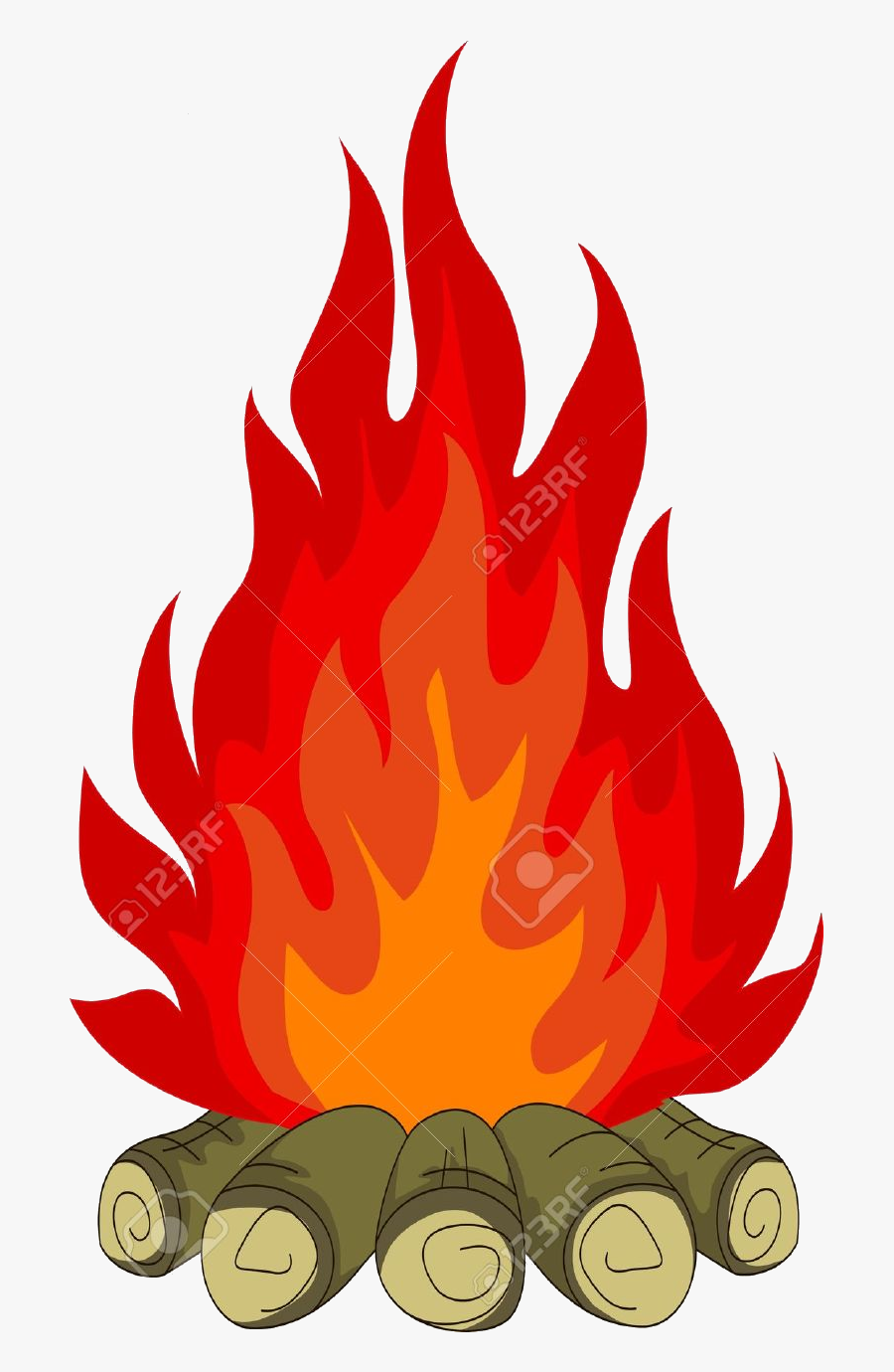 Transparent All The Best Clipart - Fire Clipart, Transparent Clipart