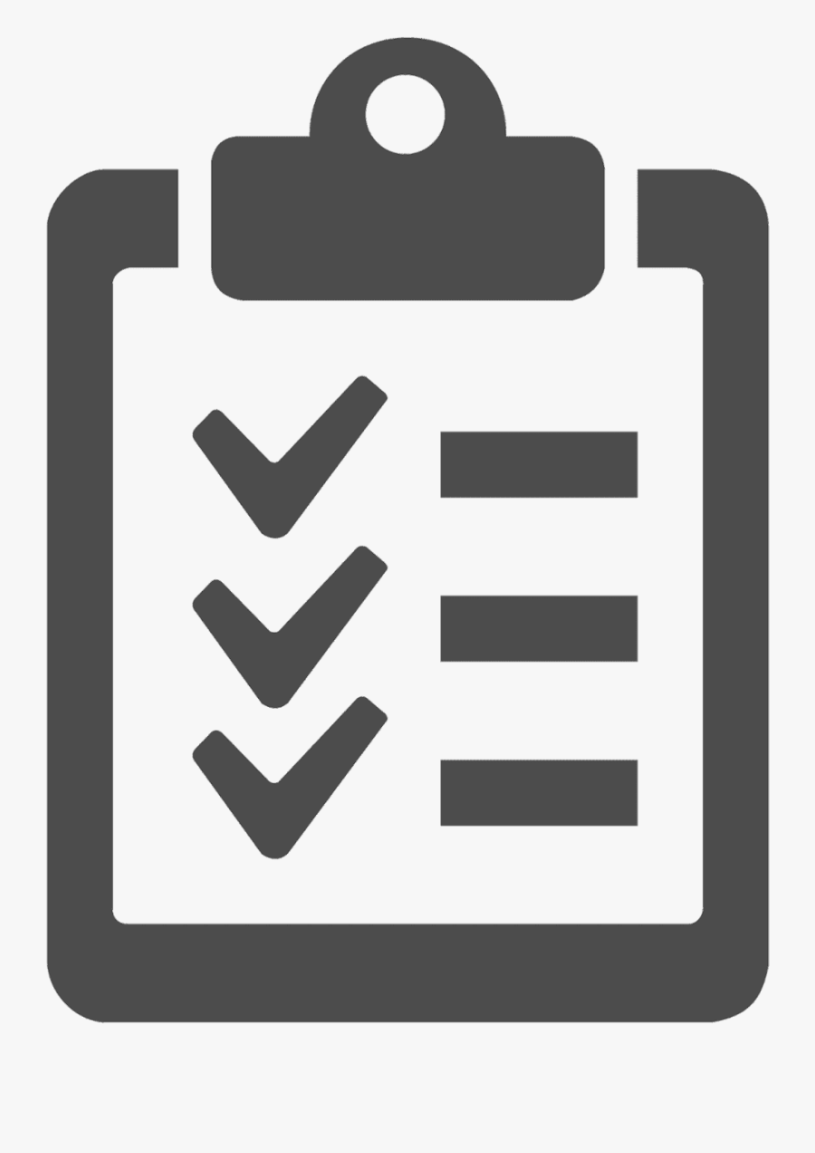 Transparent Clipboard Png - Checklist Icon Png, Transparent Clipart