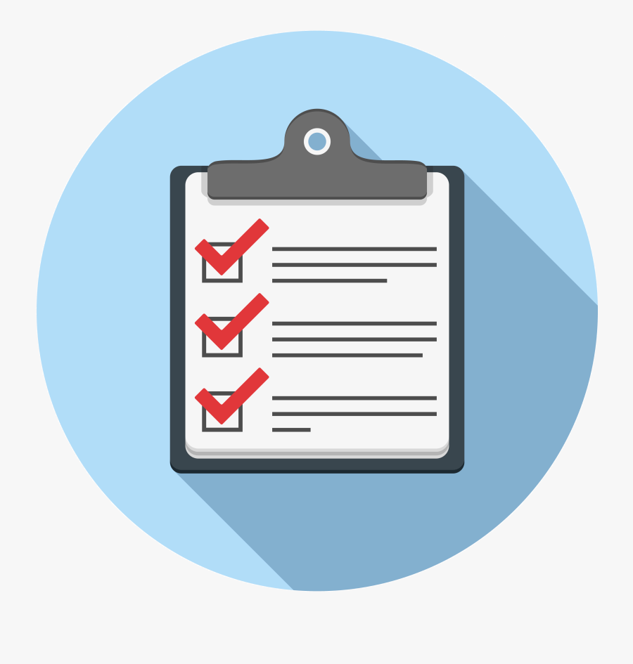 Checklist Cartoon, Transparent Clipart