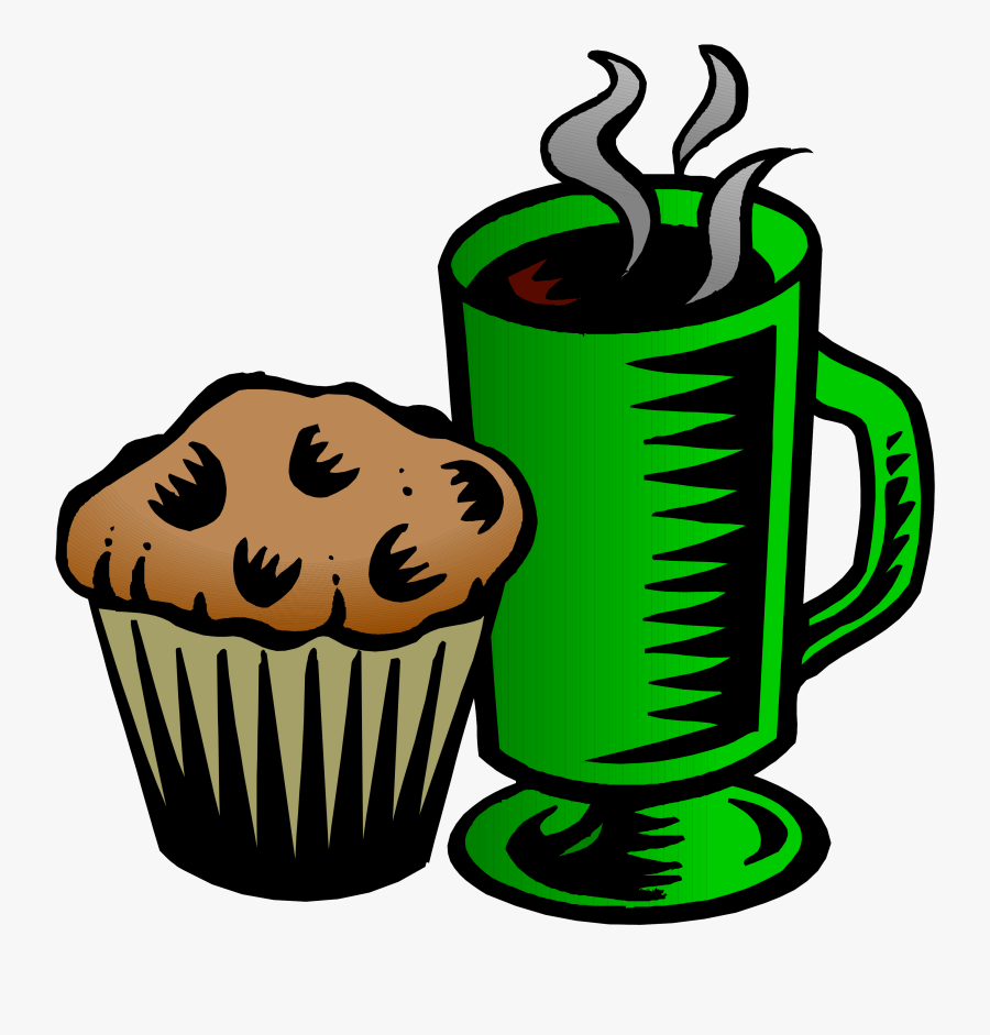 Coffeemuffin - Coffee And Muffins Clipart, Transparent Clipart