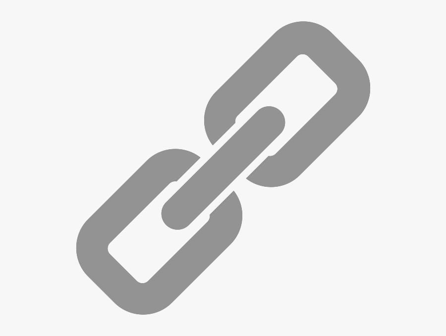 Link Svg Share - Link Icon Png Grey, Transparent Clipart