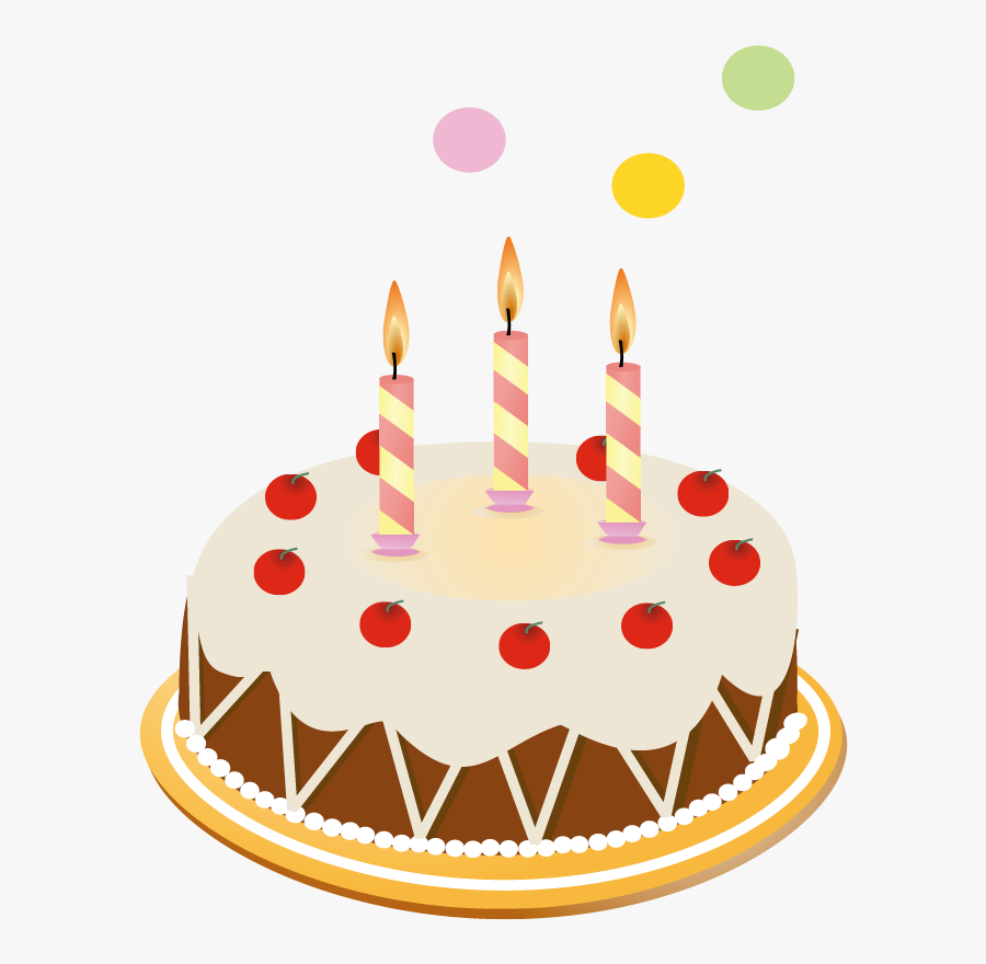 Free Cake Vector - Cake Vector In Png, Transparent Clipart