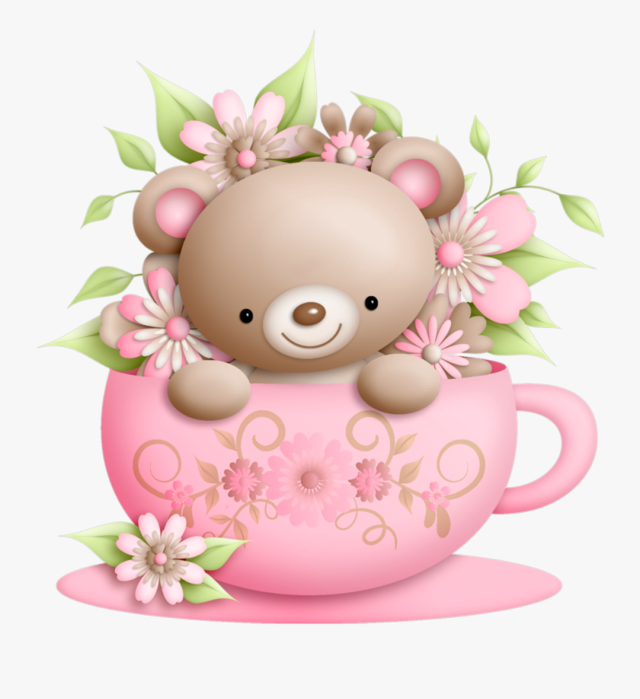 #ftestickers #scteddybeat #teddybear #clipart #pink - Cute Teddy Bears Clipart, Transparent Clipart