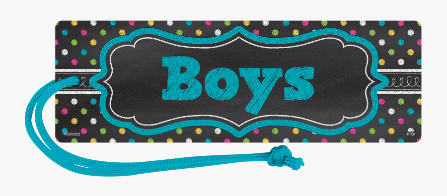 Chalkboard Brights Magnetic Boys Pass, Transparent Clipart