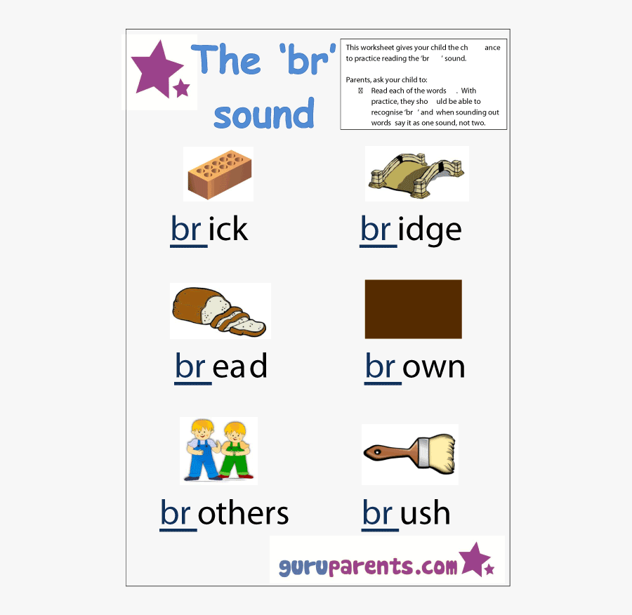 Clip Cards Beginning Sounds - Bl Sound Words, Transparent Clipart