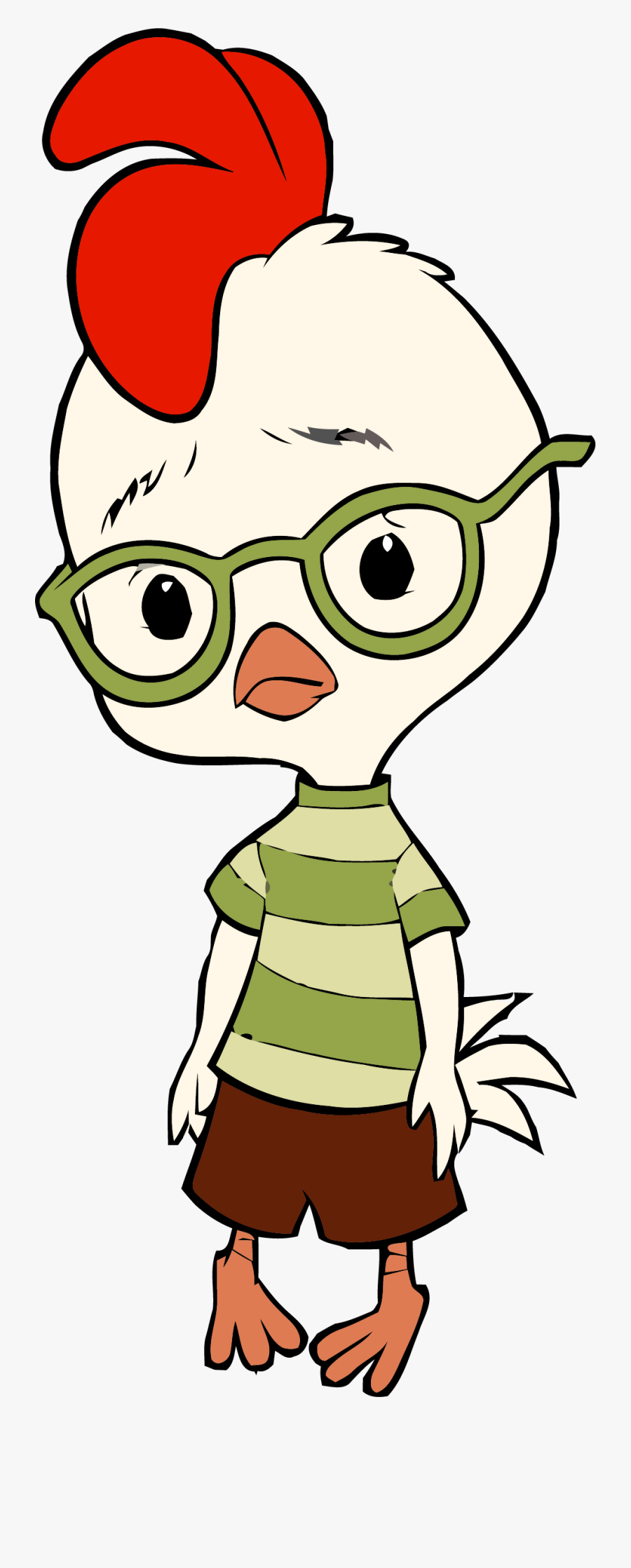 Chicken Little What Clipart Png - Chicken Little En Dibujo, Transparent Clipart