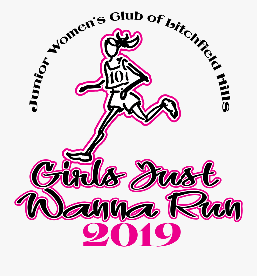 10th Annual Girls Just Wanna Run 5k @ 12 Noon Clipart - Girls On The Run 5k 2019 Logo, Transparent Clipart