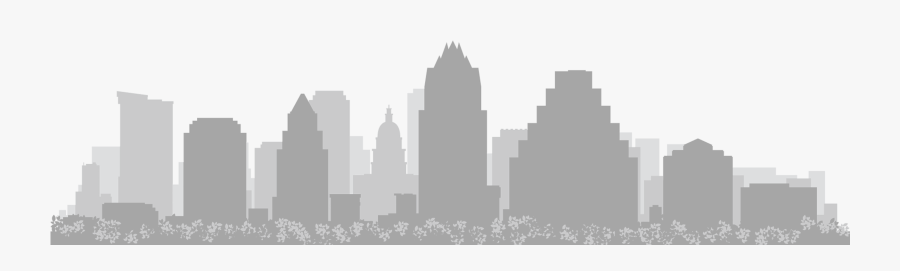 Clip Art Houston Skyline Drawing - Austin Texas Skyline Png, Transparent Clipart