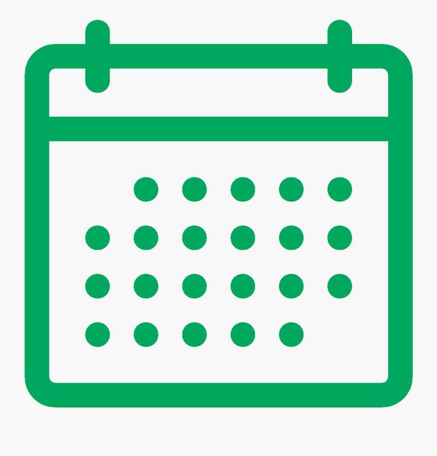 Wednesday, October 17, - Calendar Mark Dates Icon, Transparent Clipart