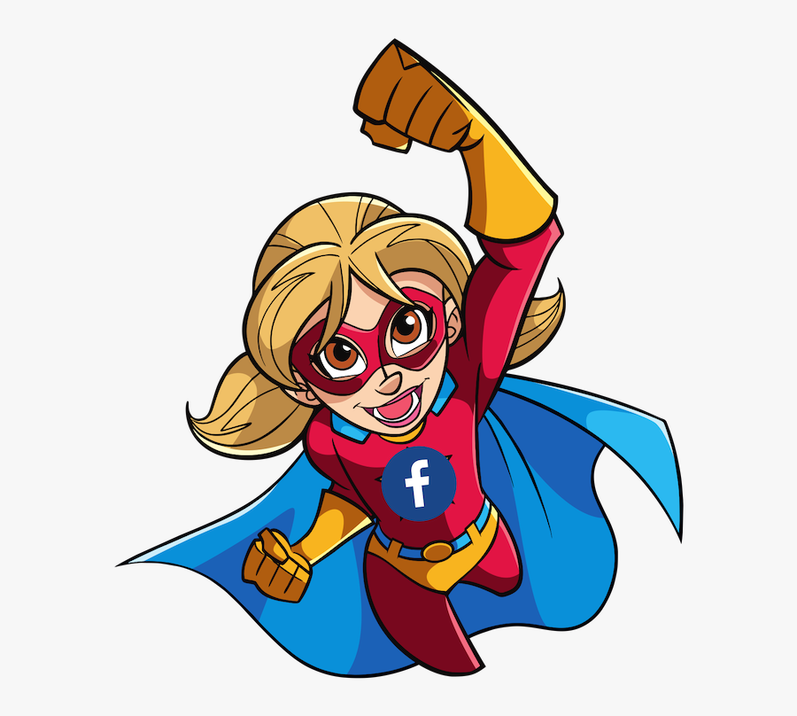 Super Girl Flying Cartoon, Transparent Clipart