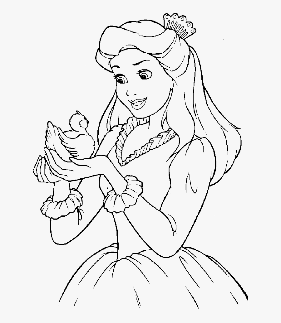 princess barbie drawing