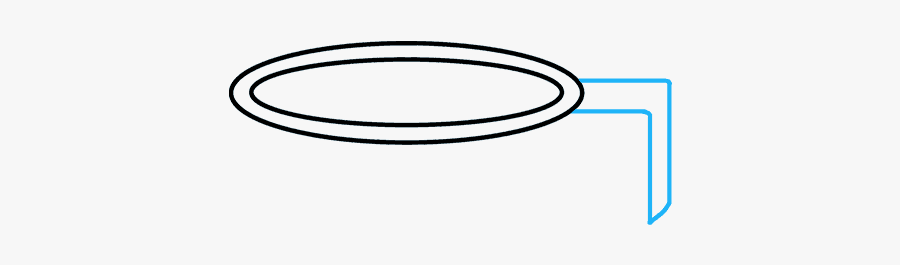 How To Draw Basketball Hoop - Circle, Transparent Clipart