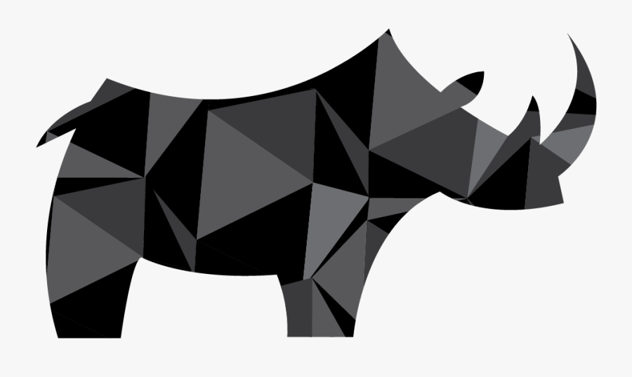 Logo - Rhinoceros, Transparent Clipart