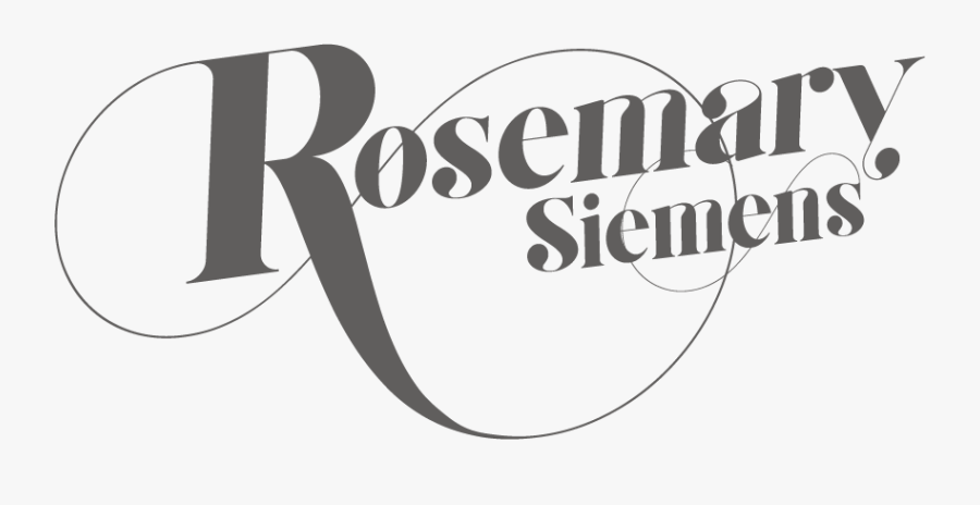 Rosemary Siemens Official - Calligraphy, Transparent Clipart