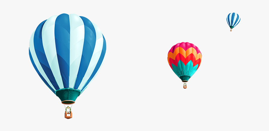 Clip Art Rgb Color Model Software - Hot Air Balloon Png 1080p, Transparent Clipart