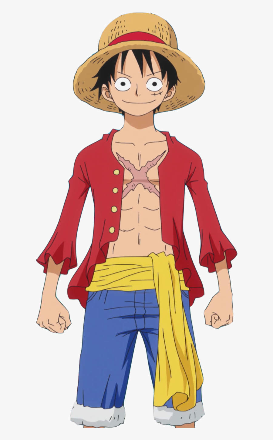 One Piece New World Luffy For Kids - One Piece Luffy After Timeskip, Transparent Clipart