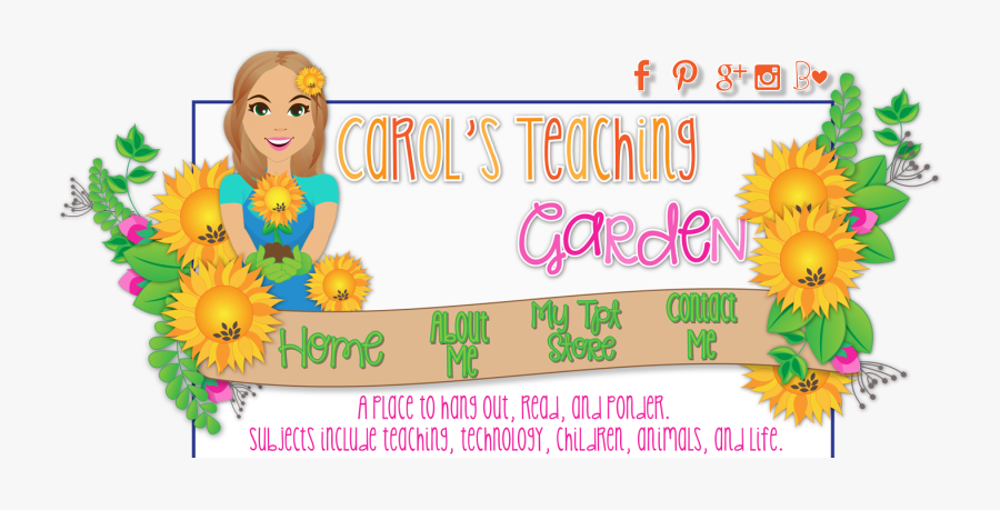 Carol"s Teaching Garden - Instagram, Transparent Clipart