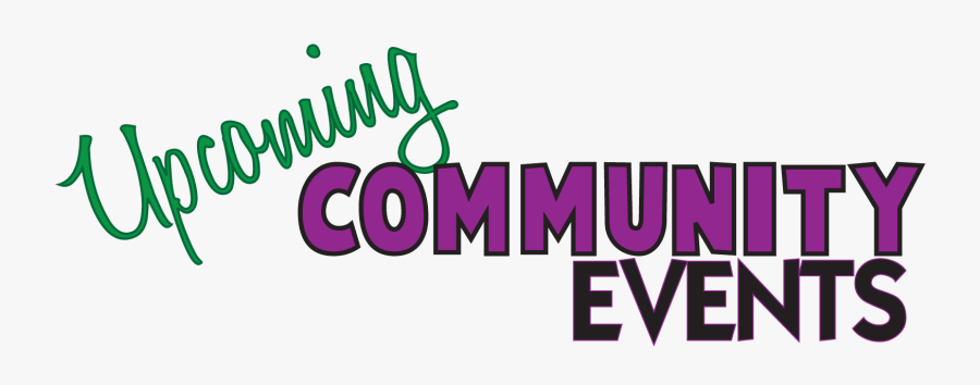 Events - Community Events, Transparent Clipart