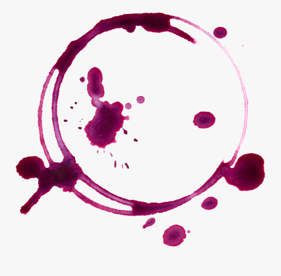 Wine Stain Ring Png, Transparent Clipart