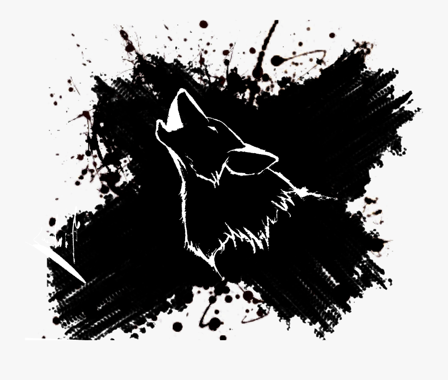 Tribe Gray Tribal Wars Wolf Drawing Clipart - Graphics Black And White Wolf, Transparent Clipart