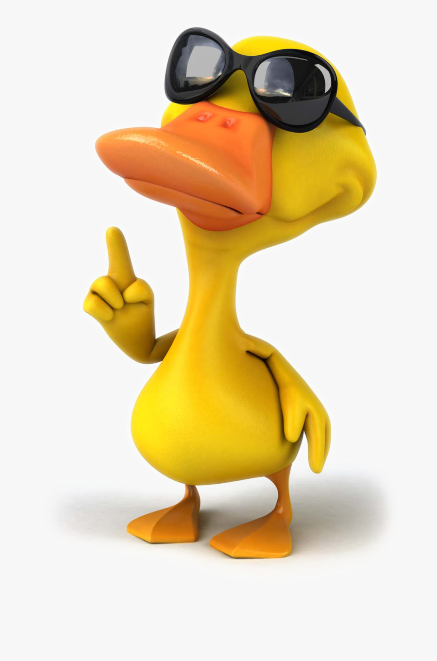 Letting Be Off For Things Photography Your Clipart - Duck With Shades, Transparent Clipart