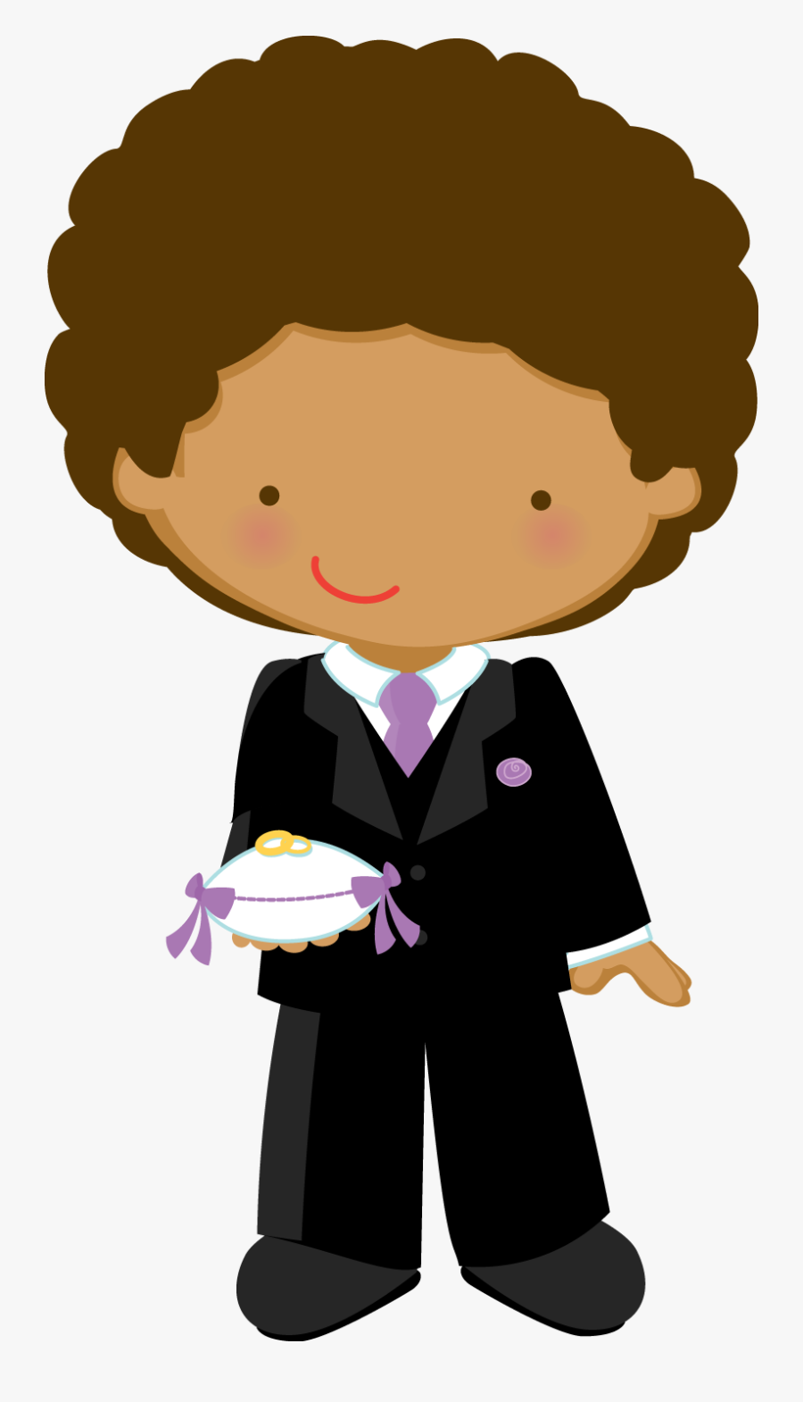 Drawing Page Boy Clip Art - Ring Bearer Clipart, Transparent Clipart