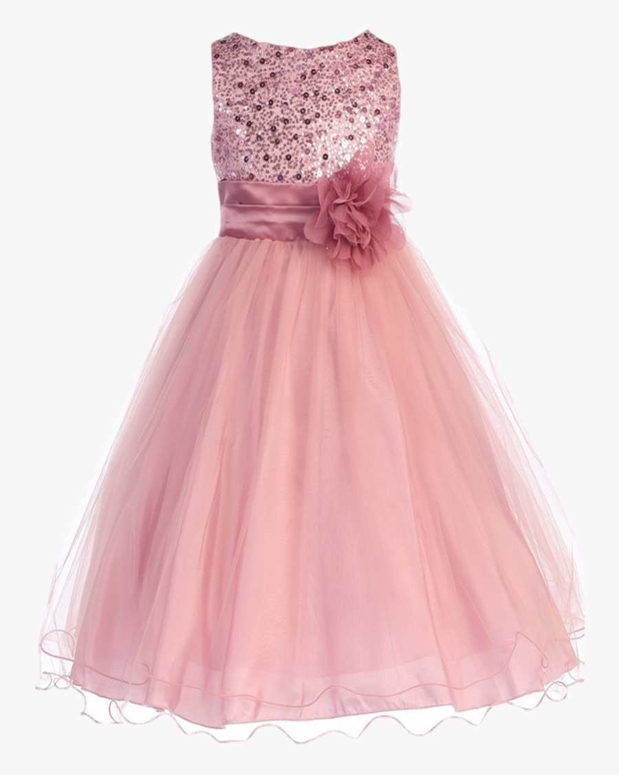 Flower Girl Party Dress Clothing Sequin - Cocktail Dress , Free ...