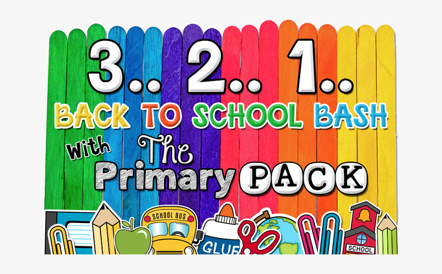 Back To School Primary, Transparent Clipart