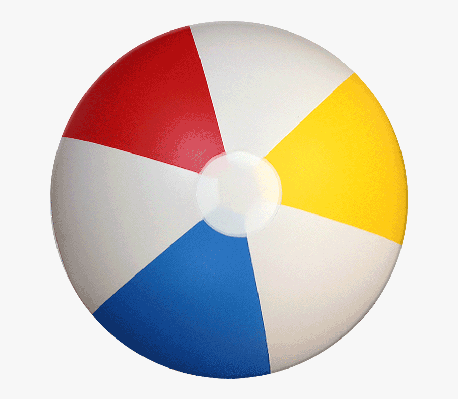 36" - Beach Ball Matte, Transparent Clipart