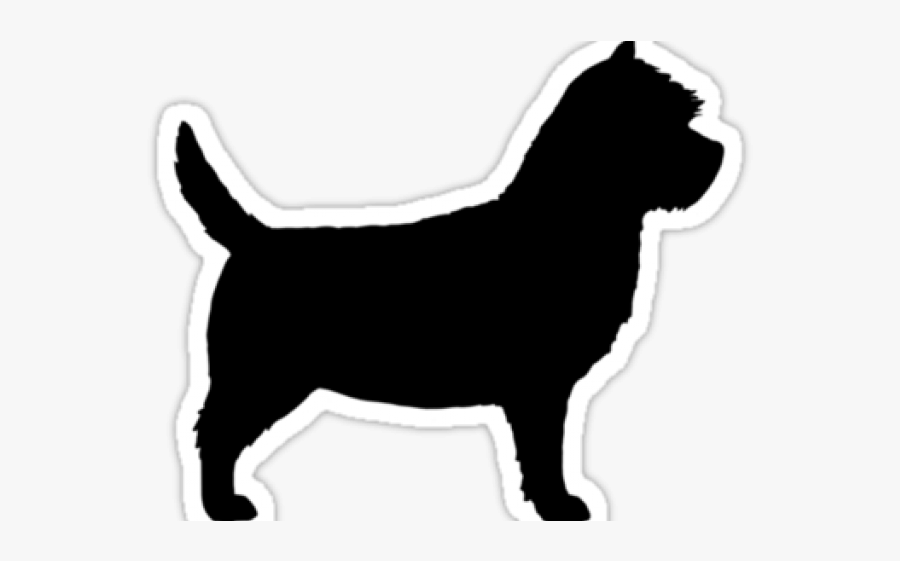 Terrier Clipart Cairn Terrier - Silhouette Cairn Terrier, Transparent Clipart