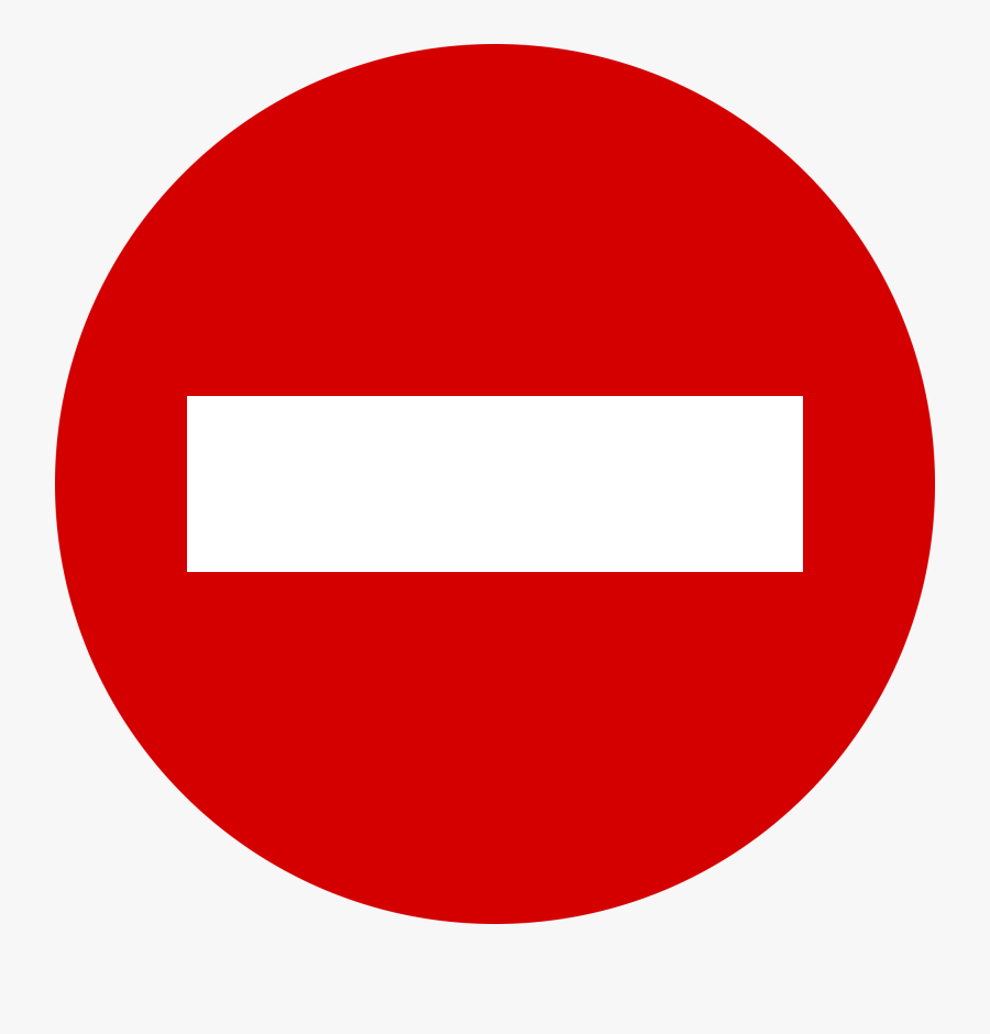 Do Not Enter - No Entry Sign Png , Free Transparent Clipart - ClipartKey