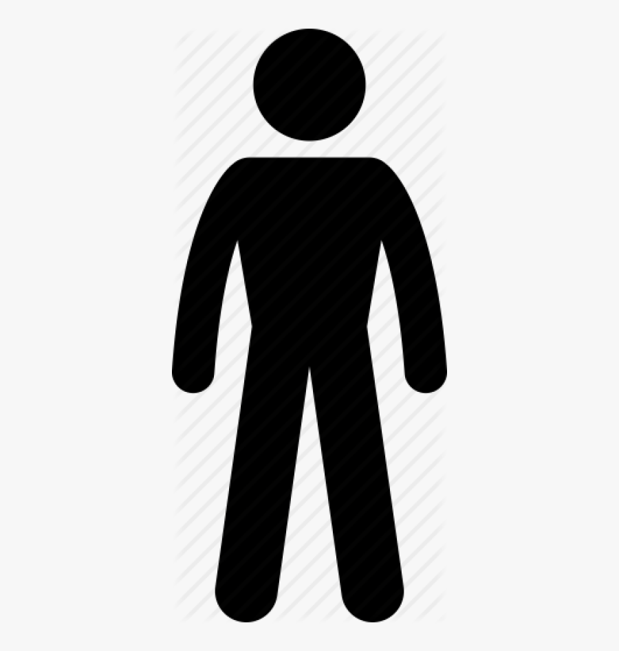 Body, Man, Normal, Person, Size, Thin, Weight Icon - Full Body Person Icon, Transparent Clipart