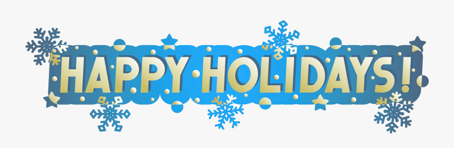 Transparent Happy Holidays Banner Png - Happy Holidays Banner, Transparent Clipart