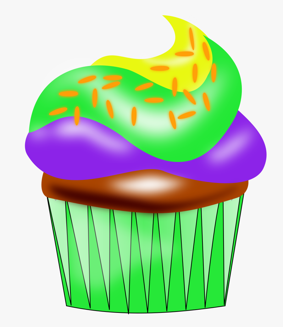 Cupcake, Transparent Clipart