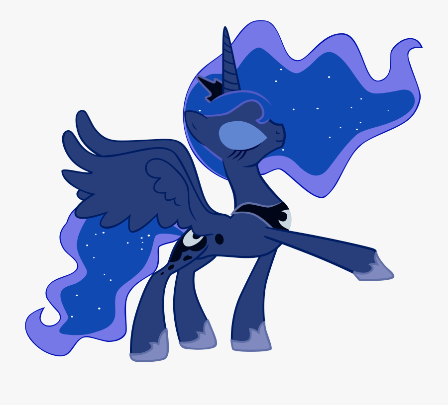 Vector Princess Luna By Kyss - Luna Mlp Vector, Transparent Clipart