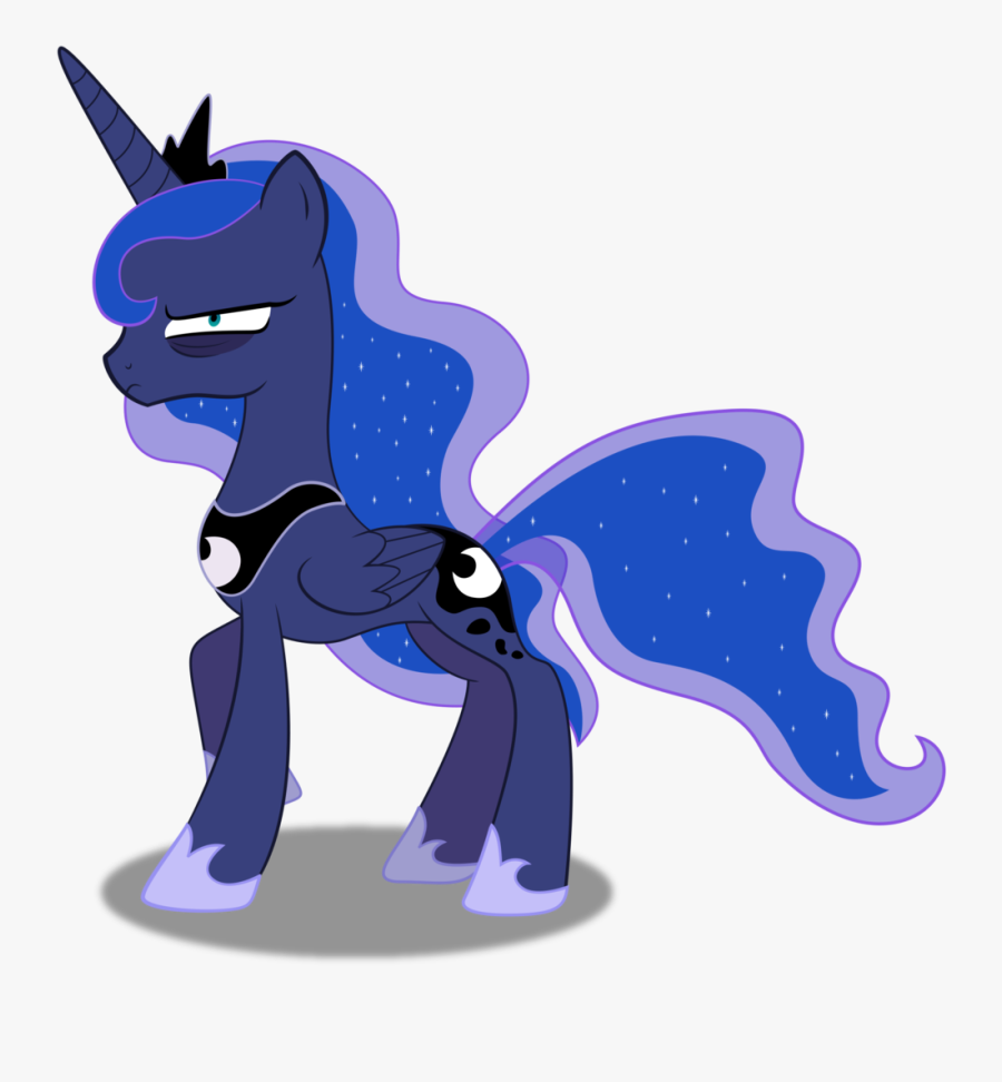 Royal Vector Background - Mlp Princess Luna Vector, Transparent Clipart