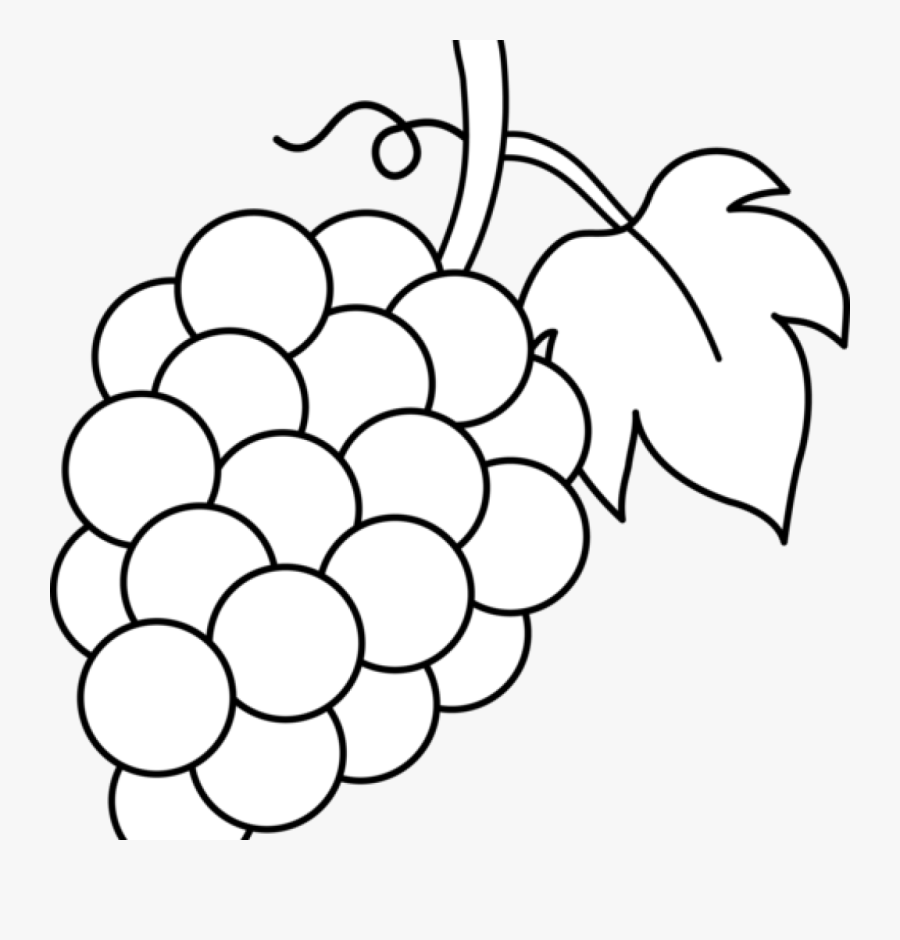 New Year Hatenylo Com - Grapes Clipart Black And White, Transparent Clipart