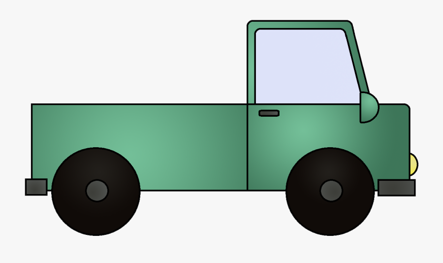 Green Truck Clipart - Clip Art Red Truck, Transparent Clipart