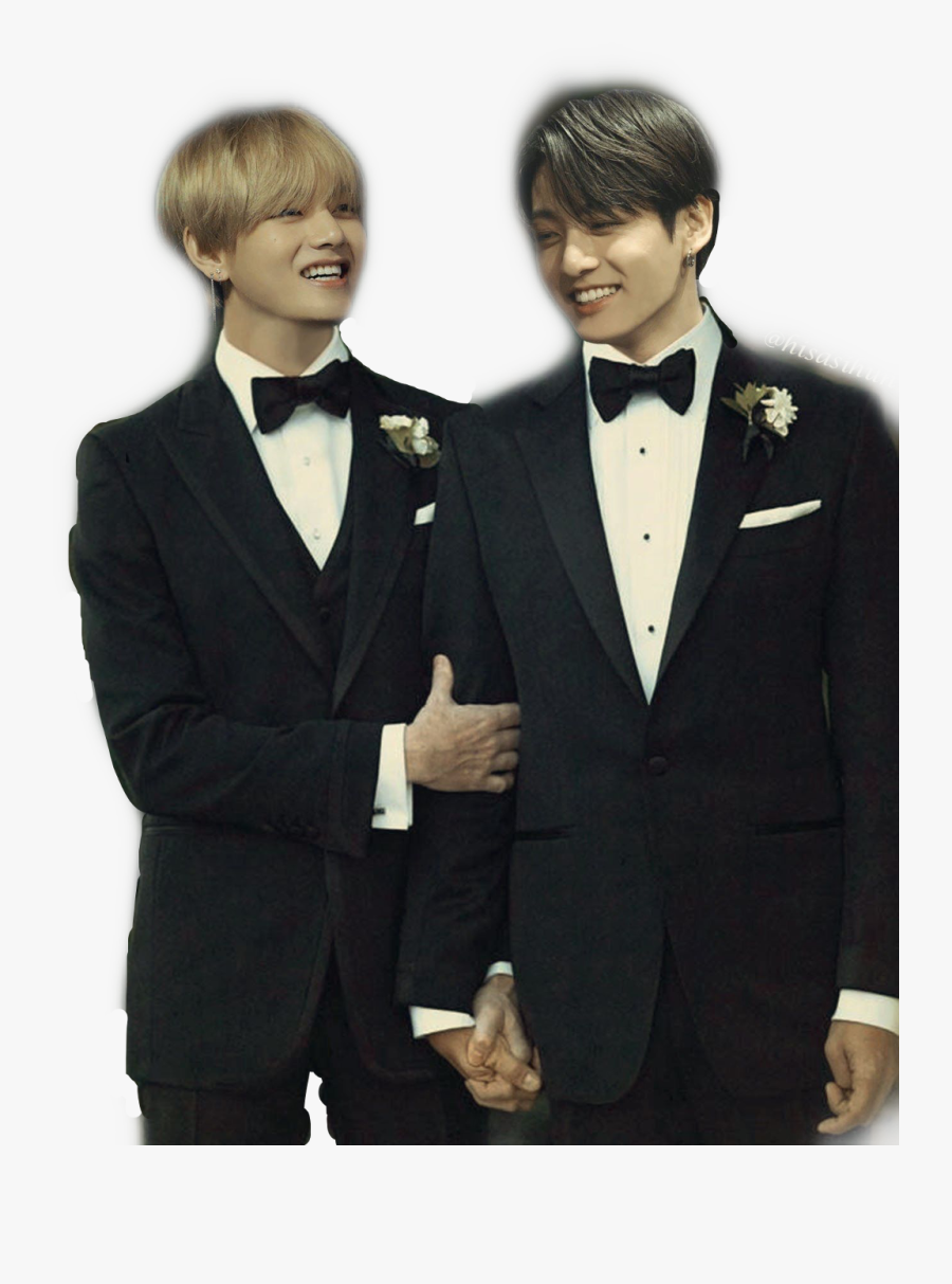 #taekook #married #tuxedo #suit #wedding #taehyung - Gu Hai And Bai Luo Yin, Transparent Clipart