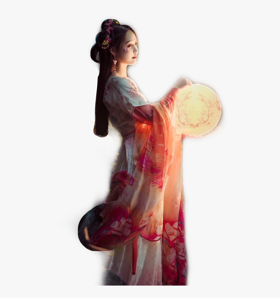 #sticker #girl #mystic #chinese #asian #woman #fantasy - Sari, Transparent Clipart