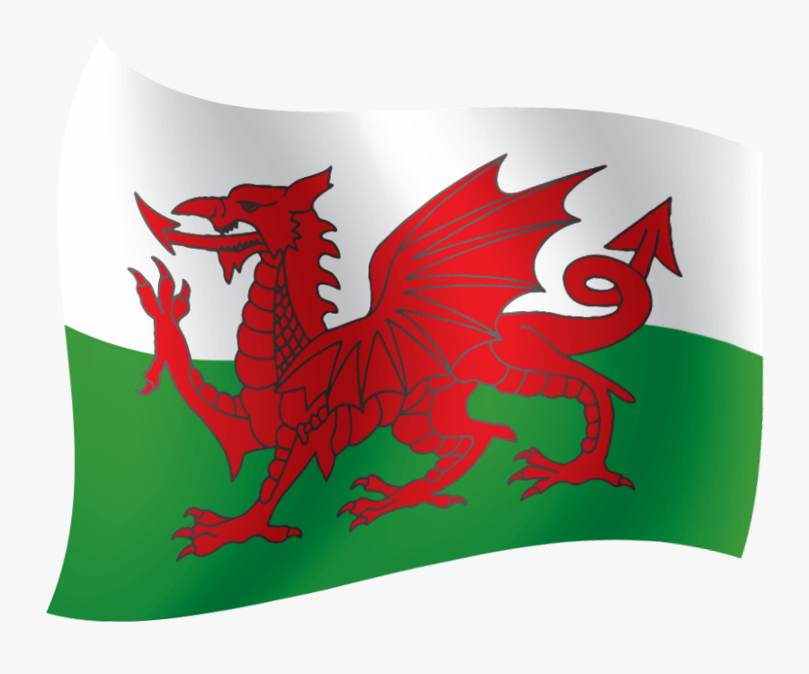 Wales Flag Png - Welsh Flag Transparent Background, Transparent Clipart