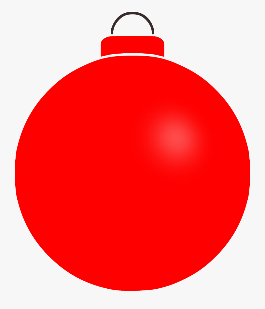 Christmas,christmas Ornament,christmas Decoration - Red Christmas Bauble Clipart, Transparent Clipart
