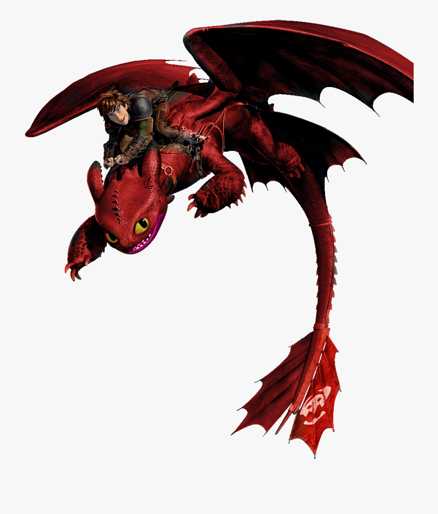 Dragon Mountain Adventure , Png Download - Red Night Fury Dragon, Transparent Clipart